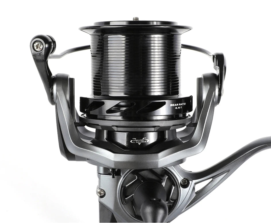 MIFINE CAVALIER CARP Fishing Reel 12KG Max Drag 8000-10000 Spinning Reel 5.1:1 Saltwater Freshwater 7+1BB Big Spool Carp Fishing