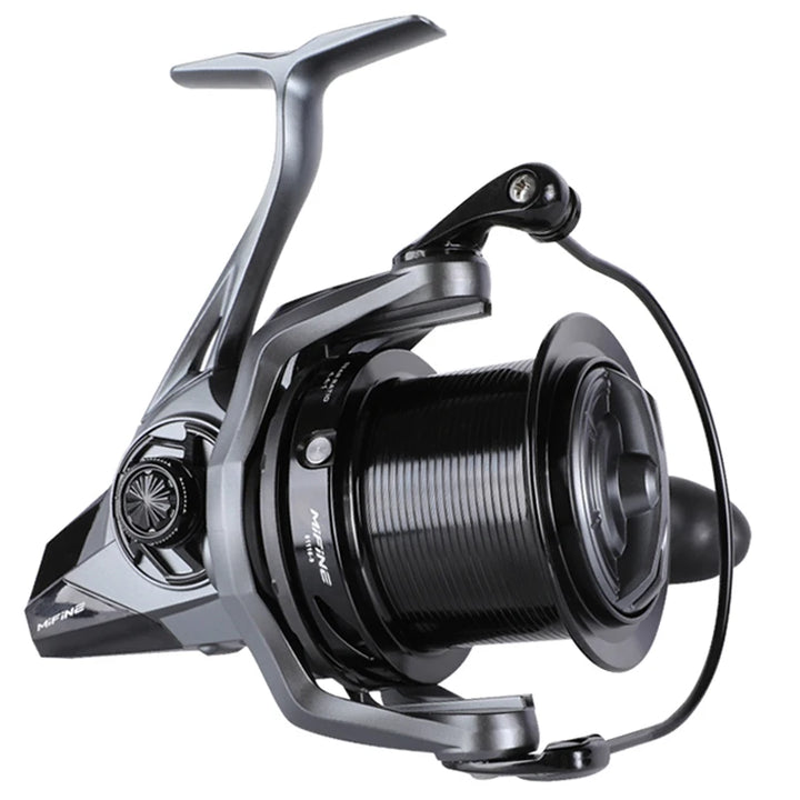 MIFINE CAVALIER CARP Fishing Reel 12KG Max Drag 8000-10000 Spinning Reel 5.1:1 Saltwater Freshwater 7+1BB Big Spool Carp Fishing