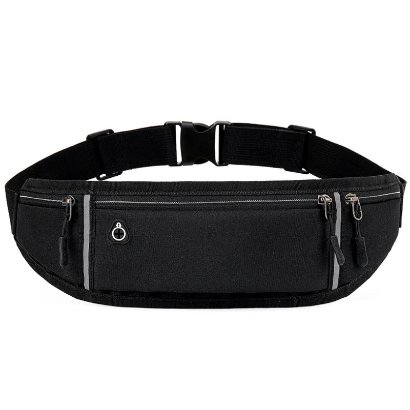 Professional Running Waist Bag Sports Belt Pouch Mobile Phone Case Men Women Hidden Pouch Gym SportsBags Running Belt Waist Pack