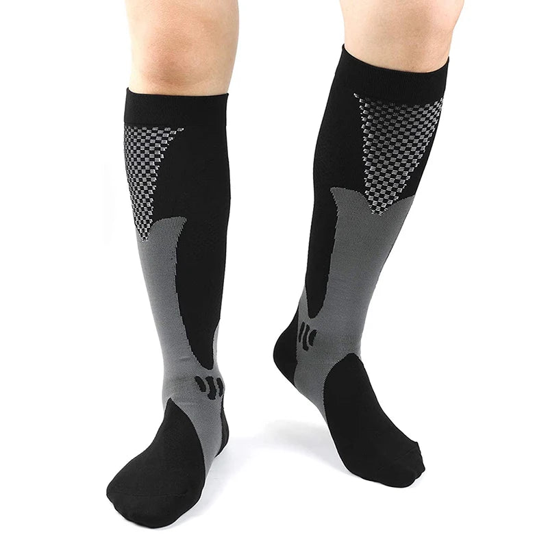 Brothock Medical Sport Compression Socks Men And Women 20-30mmhg Run Nurse Socks for Varicose Veins Running Cycling Travel Socks