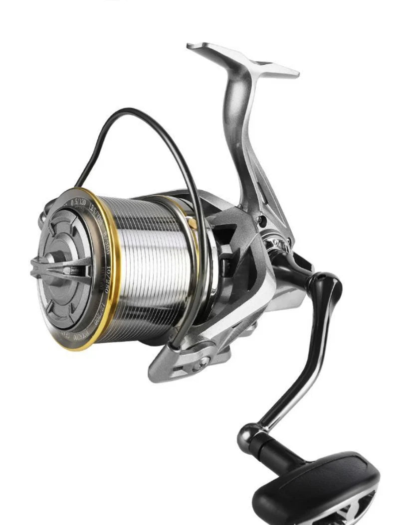 8000-14000 Series 17+1 Bearing Ultralight Long Casting Spinning Wheel Aluminum Alloy Spool 4.8:1 High Speed Fishing Reel