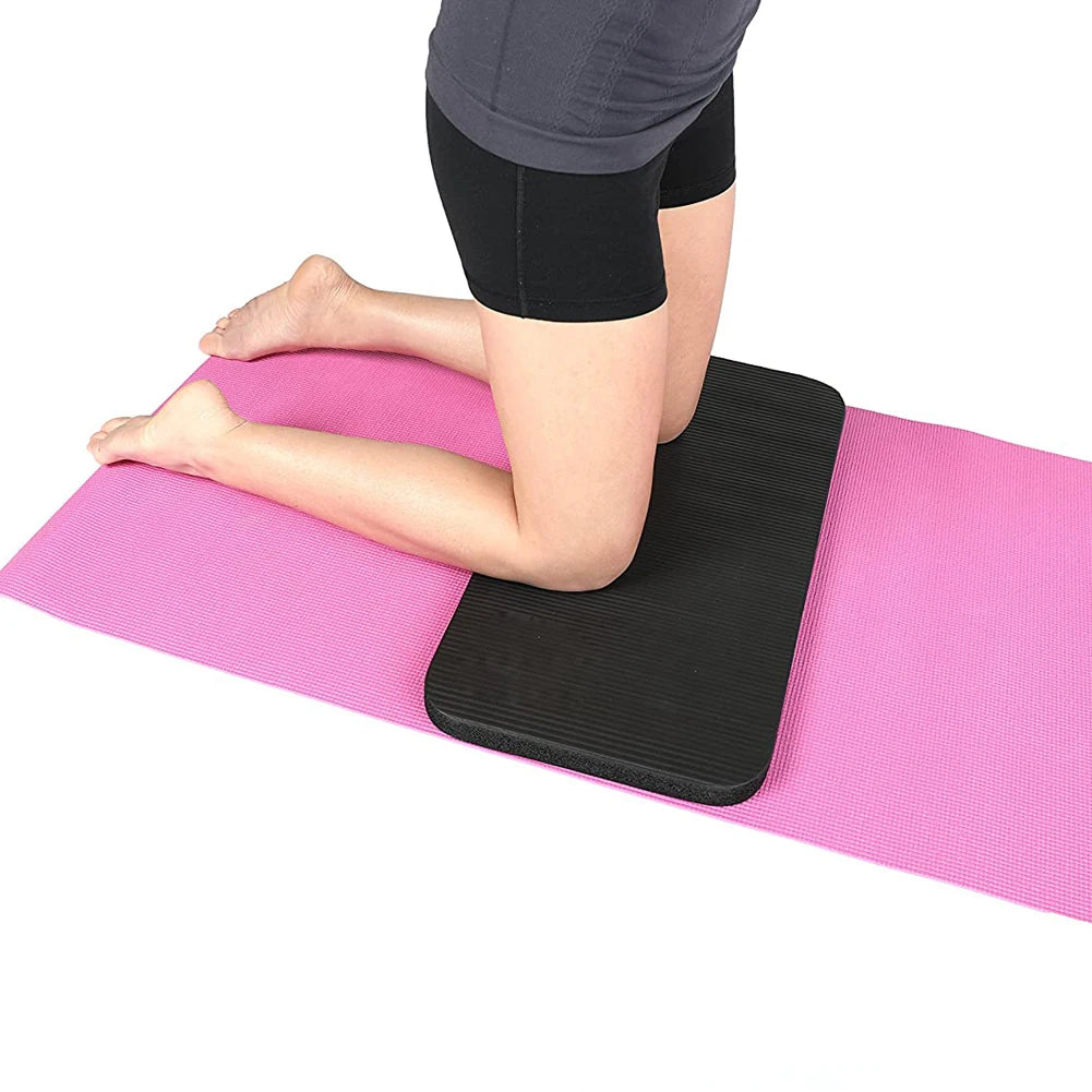 1.5cm Extra Thick Yoga Knee Pad Non-slip Foam Yoga Pads Fitness Crossfit Pilate Mat Workout Sport Plank Cushion Gym Equipment