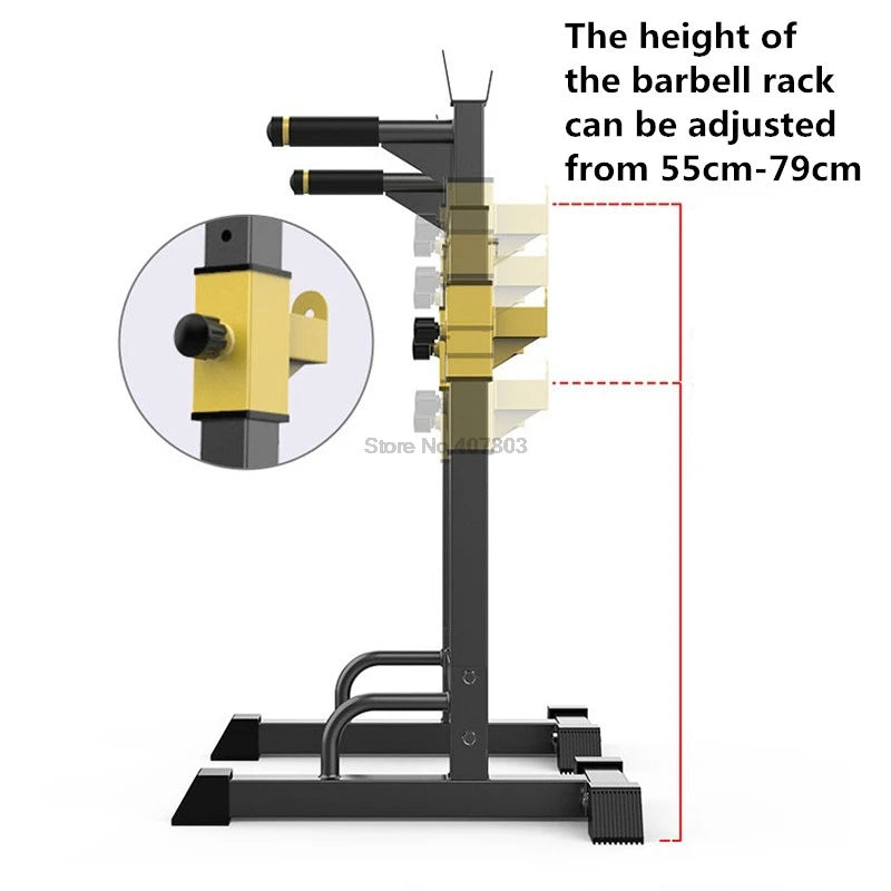 Multifunctional Weight Dumbbell Bench Rack, Weightlifting Bed, Folding Barbell, Training Bench Press, Fitness Equipment