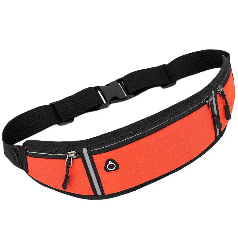 Professional Running Waist Bag Sports Belt Pouch Mobile Phone Case Men Women Hidden Pouch Gym SportsBags Running Belt Waist Pack