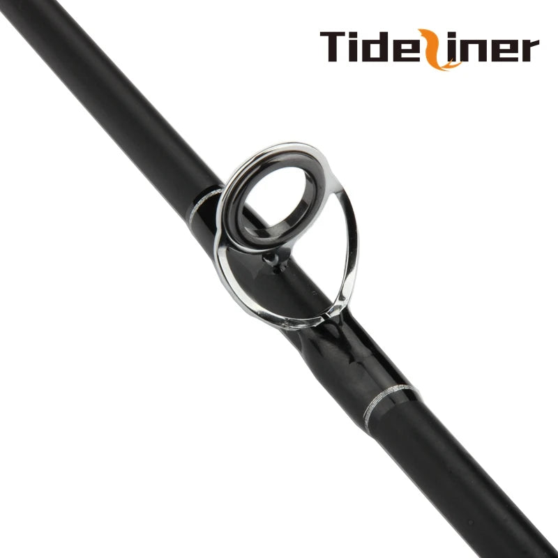 Tideliner 2.1 2.4m Top quality spinning casting fishing rod Three 3 tips three actions ML/MH/M carbon fiber baitcasting carp rod