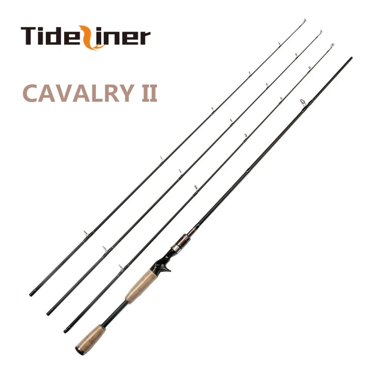 Tideliner 2.1 2.4m Top quality spinning casting fishing rod Three 3 tips three actions ML/MH/M carbon fiber baitcasting carp rod