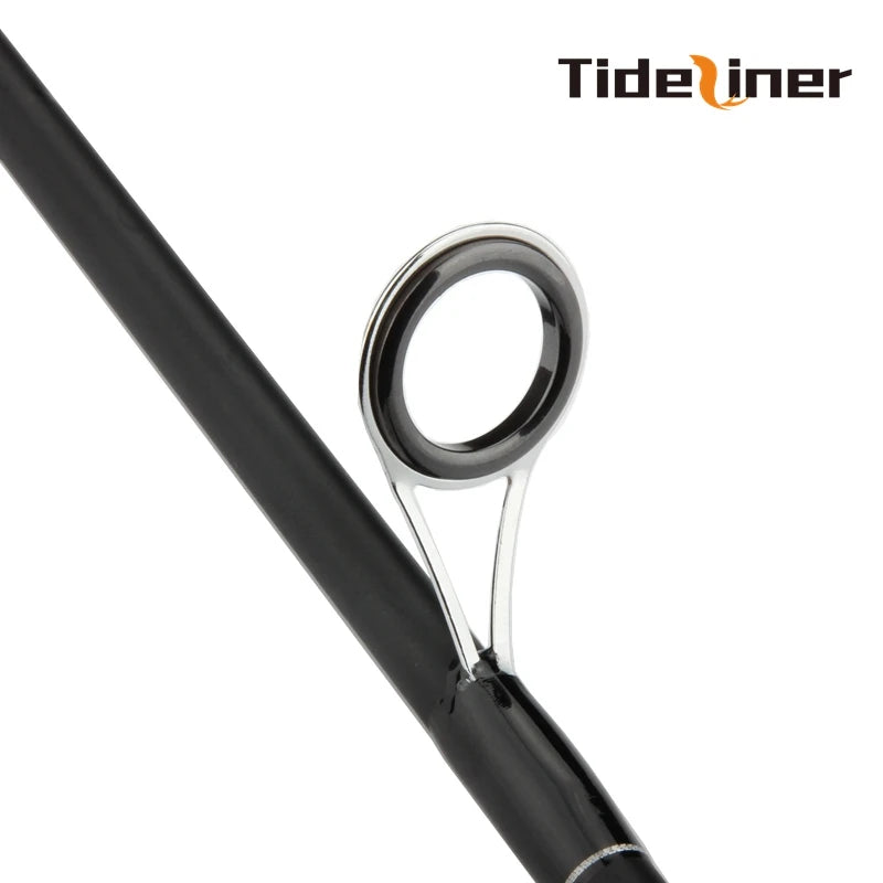 Tideliner 2.1 2.4m Top quality spinning casting fishing rod Three 3 tips three actions ML/MH/M carbon fiber baitcasting carp rod