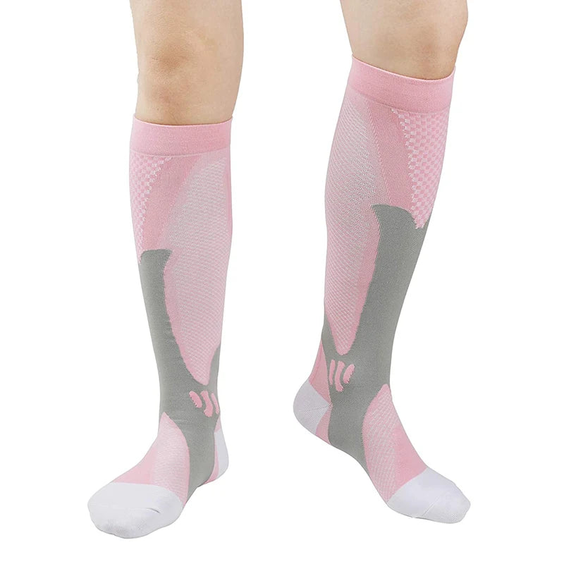 Brothock Medical Sport Compression Socks Men And Women 20-30mmhg Run Nurse Socks for Varicose Veins Running Cycling Travel Socks