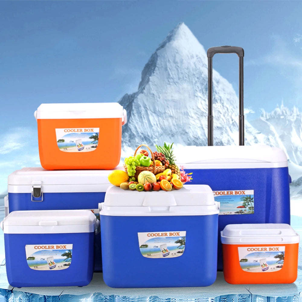 8L 13L Outdoor Incubator Portable Food Storage Box Car Cold Ice Fishing Box Cooler Mini Fridge for Home Camping Traveling Pesca