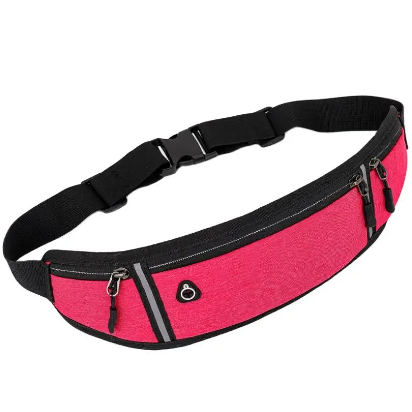 Professional Running Waist Bag Sports Belt Pouch Mobile Phone Case Men Women Hidden Pouch Gym SportsBags Running Belt Waist Pack