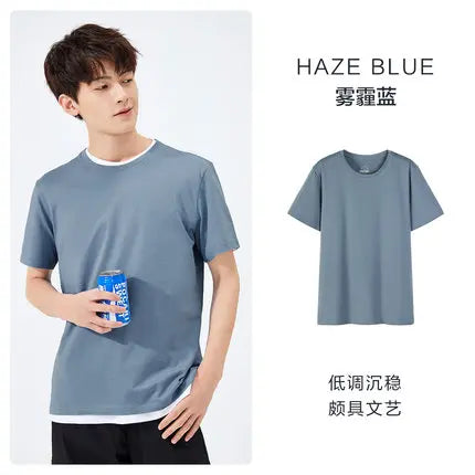 SEMIR T Shirt Men Fashion Casual Cotton T-shirts Men White Tee Shirts Short Sleeve Streetwear Summer Tops For Male