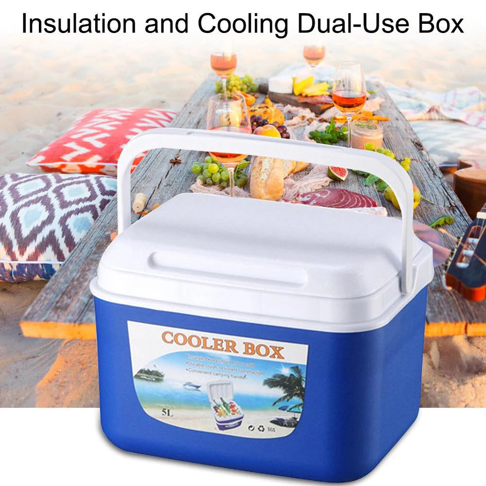 8L 13L Outdoor Incubator Portable Food Storage Box Car Cold Ice Fishing Box Cooler Mini Fridge for Home Camping Traveling Pesca