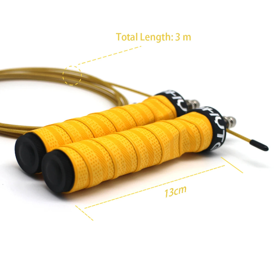 Jump Rope Crossfit Skipping Ropes Pro Ball Bearings Anti-Slip Handles Sports Weighted Training