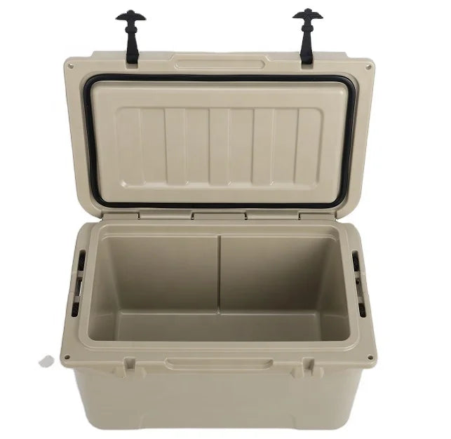 65 High performance rotomolded camping fishing hunting big hard cooler box ice chest