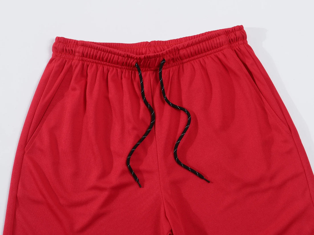 2024 Summer New Sports Fitness Shorts Men's Basketball Game Training Running Casual Loose Quick-Drying Five-Point Pants