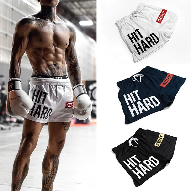 2024 NWE Summer men shorts printing sports shorts fitness exercise beach shorts breathable mesh shorts jogger men's brand shorts