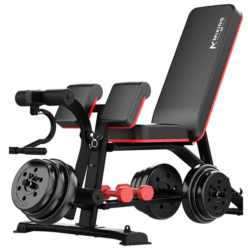 New Upgraded Multi-function Weightlifting Bench, Home Abdominal Waist Fitness Bench, Dumbbell Training Auxiliary Stool