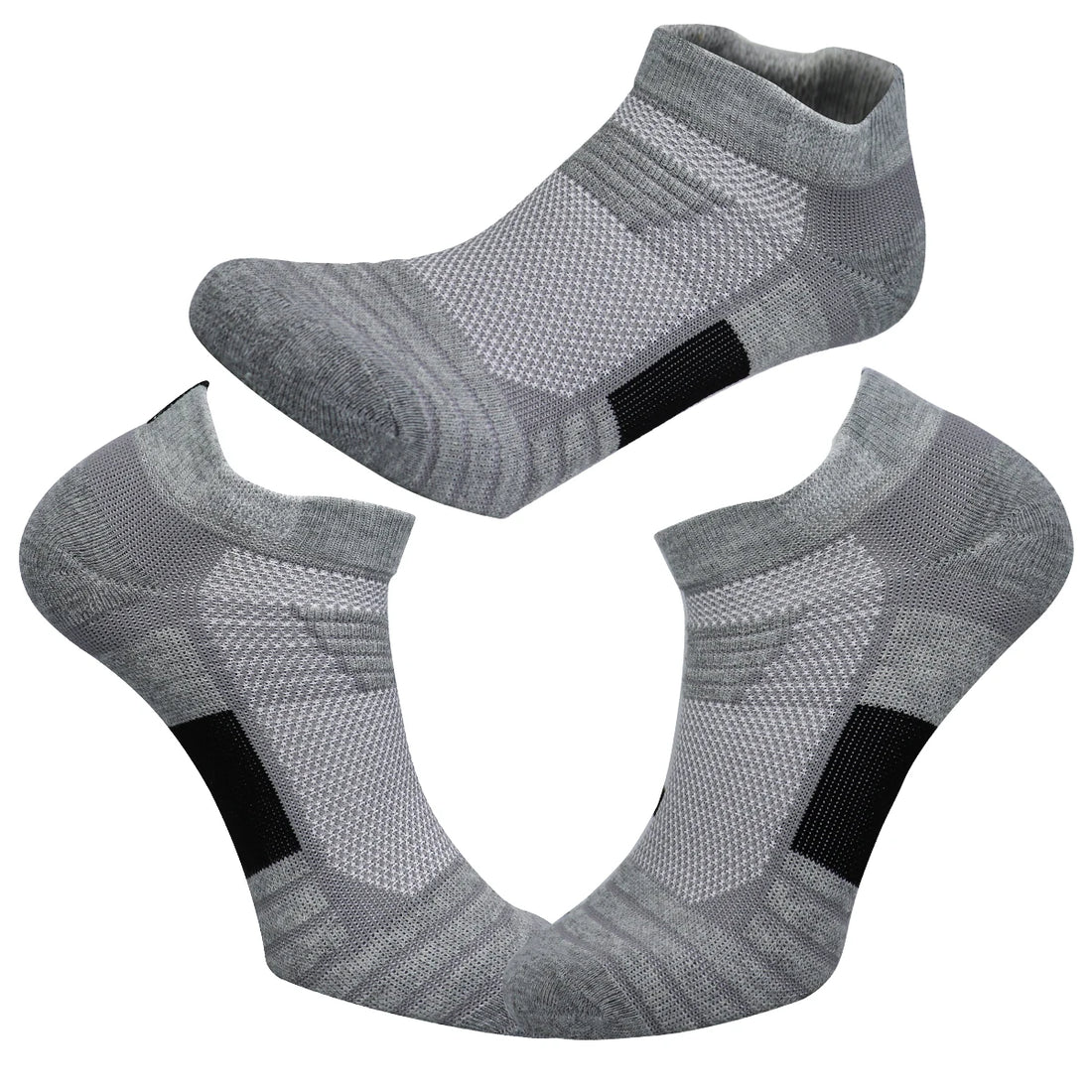 1/3 Pair Men's Cycling Sport Socks Basketball Running Compression Ankle Sock Black White Anti-slip Bicycle Mtb Cycling Sock