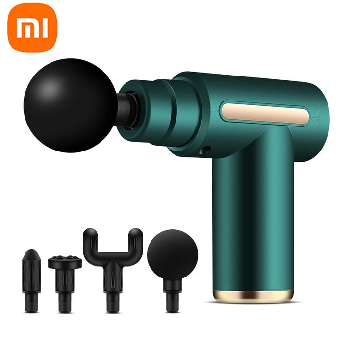 Xiaomi USB Mini Massage Gun Fascia Machine Muscle Relaxation Vibrating Gun Rod Massage Fitness Equipment Neck Grab Fascia Gun