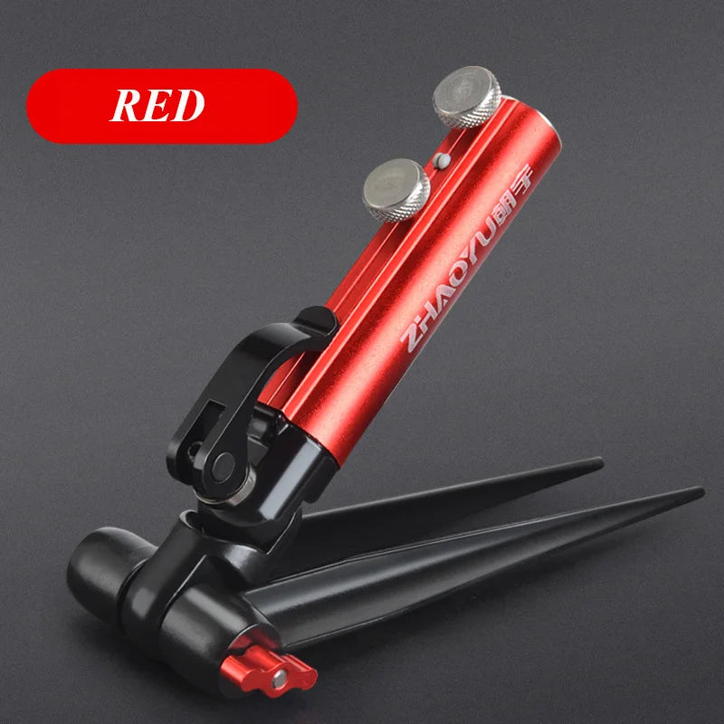 Fishing Rod Ground Insertion Bracket Aluminium Alloy  360° Free Adjustable Multi-Directional Fishing Rod Holder Accessories