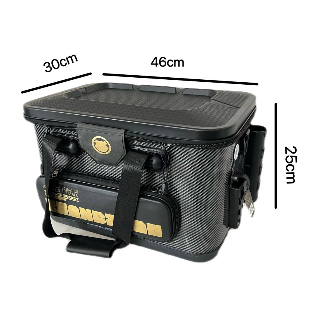 EVA Multifunction Fishing Bucket Thickened Live Fish Box With Aeration Hole Outdoor Fishing Camping Bags Accessories 36/40/46CM