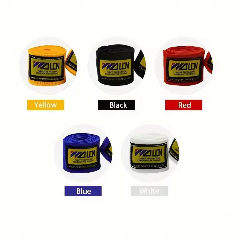 2 Elastic Boxing Bandages 1.5/2/3/5M Cotton Sports Belt Sanda Kickboxing MMA Hand Gloves Boxing Sports Bandages