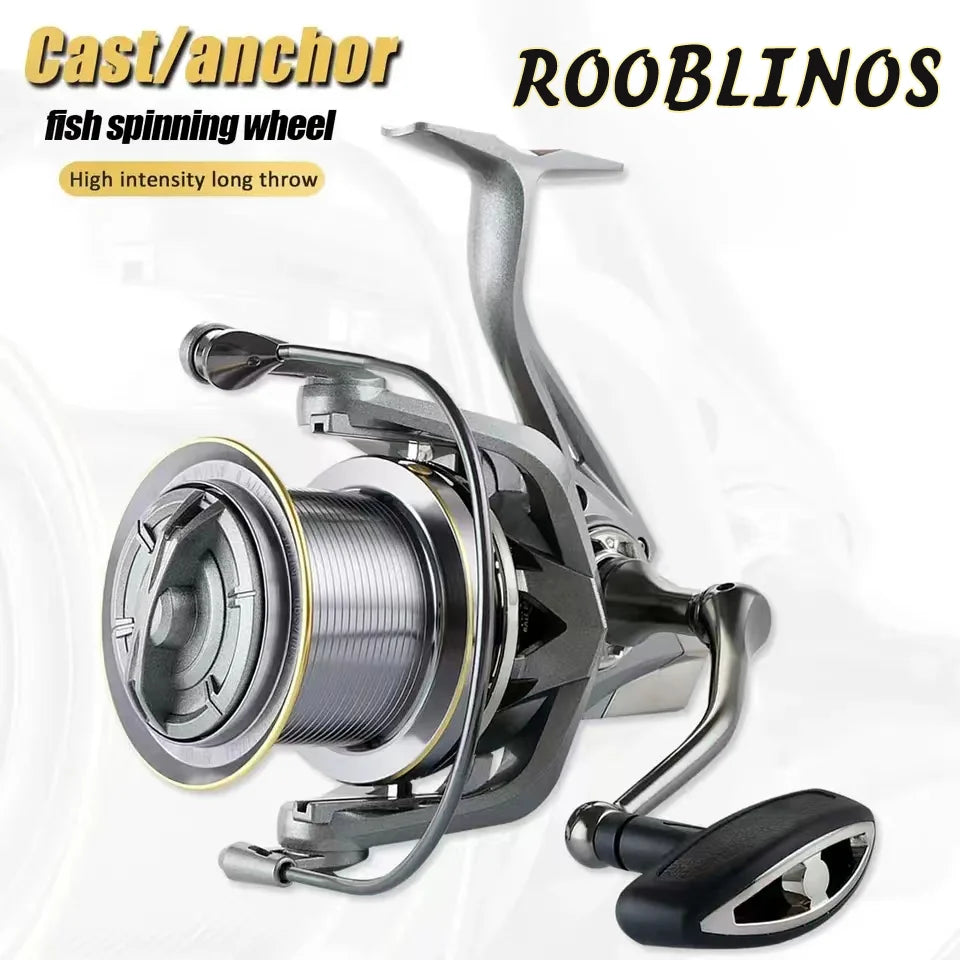 NGK Long Shot Jigging Spinning Reel 8000/9000/10000/12000/14000 Series 17+1B Surf Fishing Reels 55lb Max Drag Saltwater Big Reel