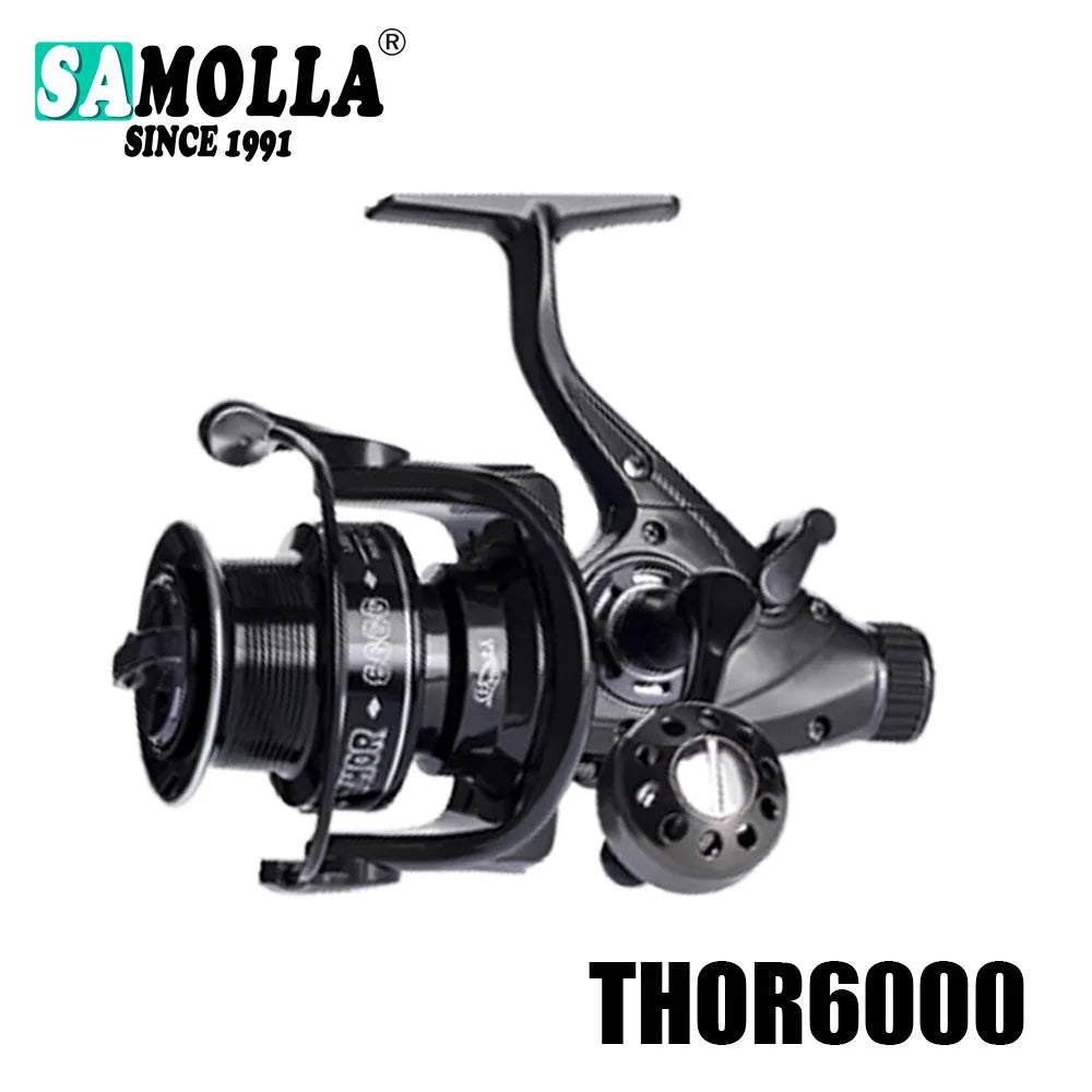 New Carp Fishing Reel Spinning Reels Max Double Drag 27kg 12+1BB Carretilha De Pesca Accesorios Mar Peche En Mer Salt/Freshwater