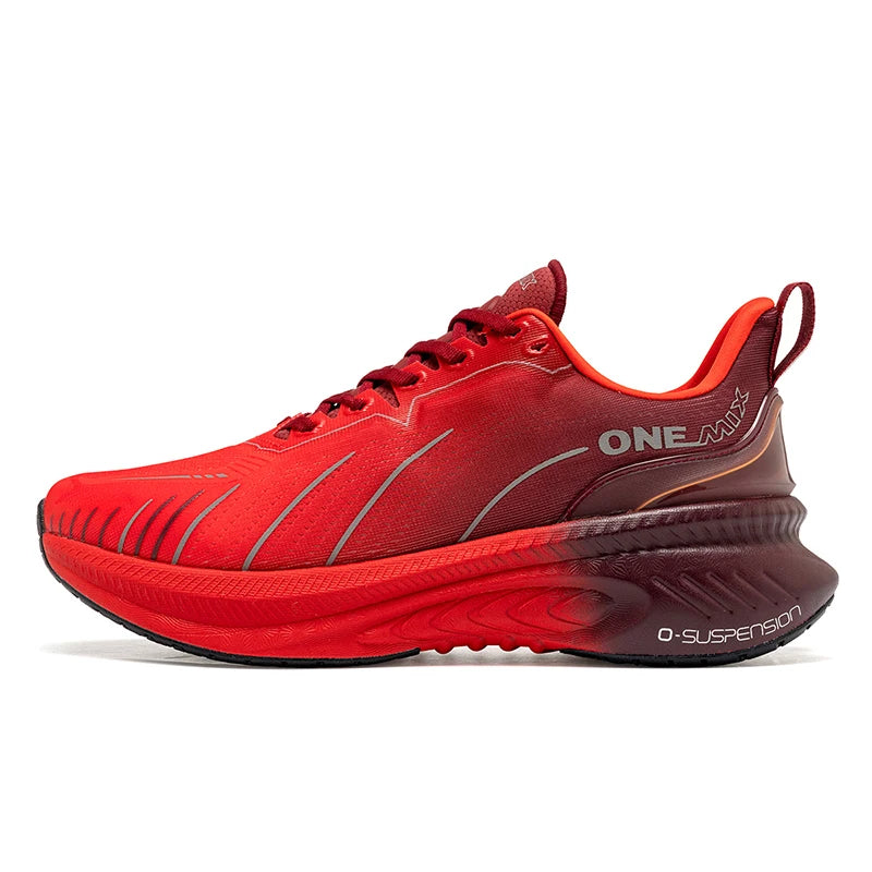 ONEMIX New Cushioning Running Shoes For Men Suitable Heavy Runners Lace Up Sports Women Non-slip Outdoor Athletic Male Sneakers