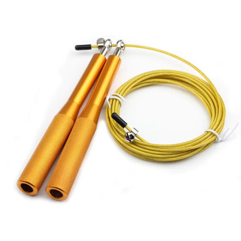 New Fitness Jump Ropes Crossfit Heavy Steel Wire Speed Jump Rope for Boxing MMA Training Equipment Gym Exerciser Skipping Rope