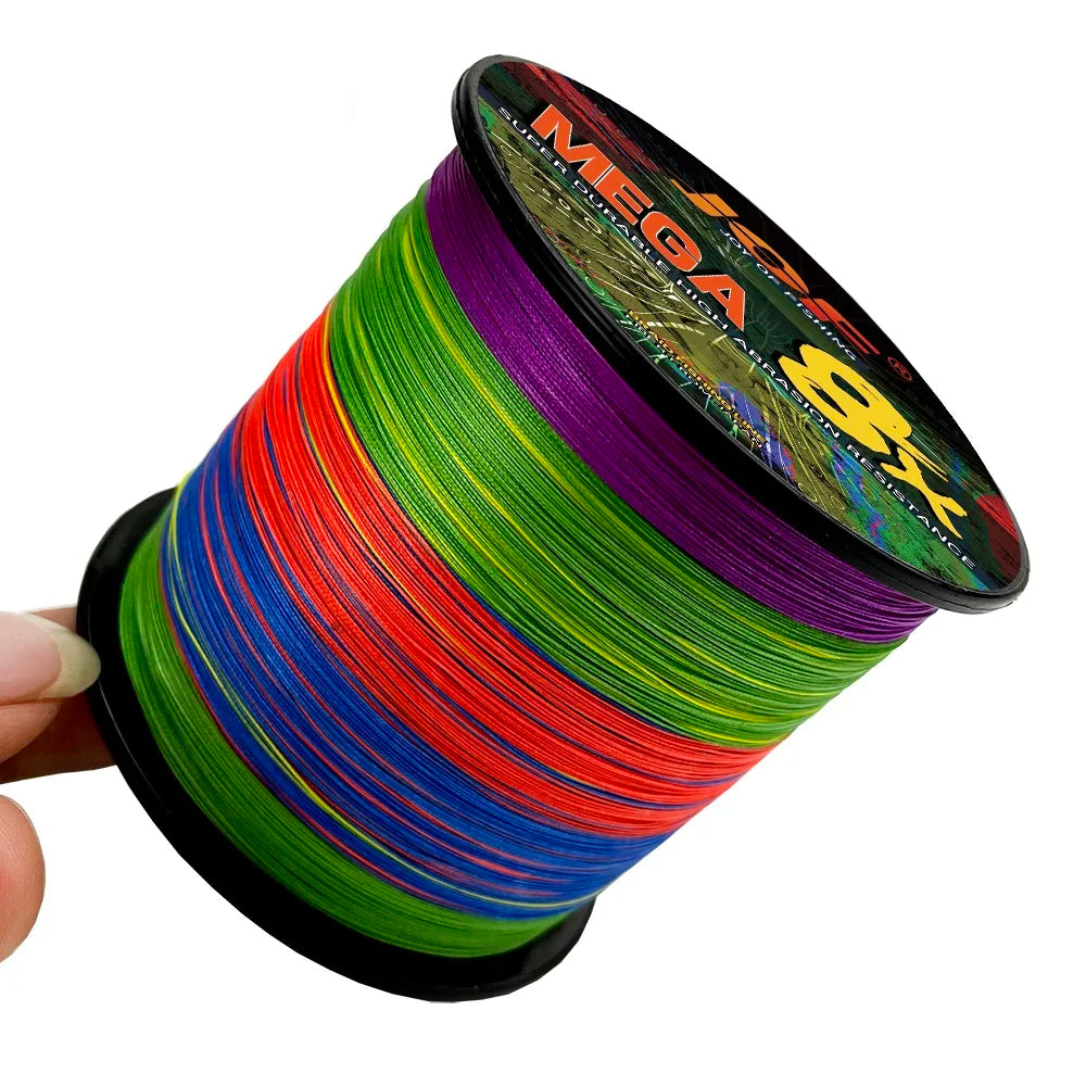 JOF Braided Fishing Line 8 Strand 12 Strand 500M Multifilamento Carp 100% PE Fly Sea Saltwater Weave Extreme Strong Pesca Japan