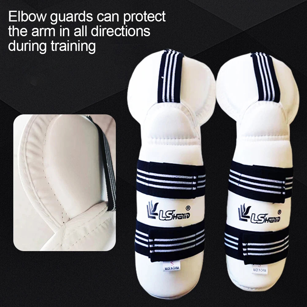 Taekwondo Arm Leg Protection Set Adult Thick Karate Boxing Sanda Martial Arts Training Sports Protective Gear