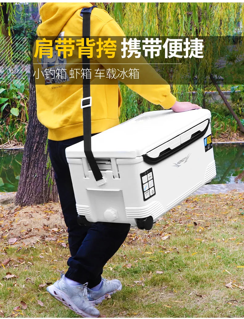 Fishing Box Wholesale Thickened Cooler Bait Storage Outdoor Insulated Ice Car Gear Set