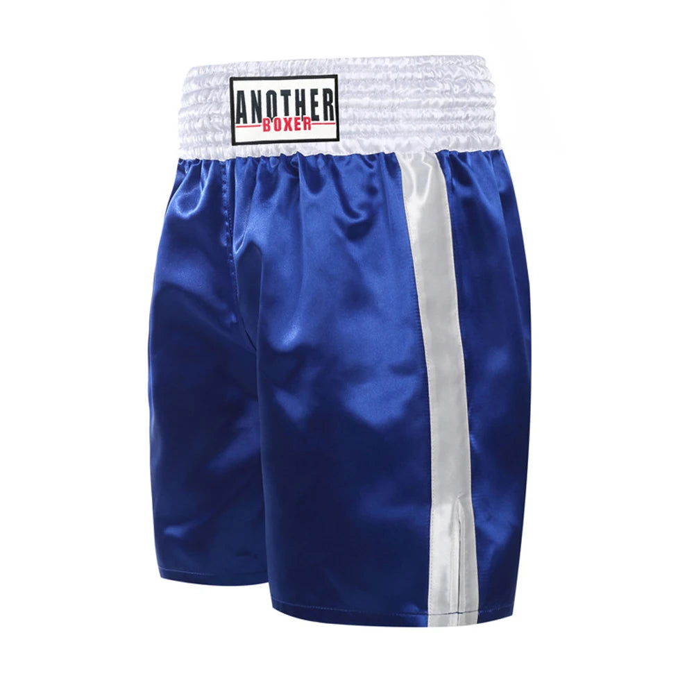 Muay Thai Fight Shorts Unisex Kick Boxing Pants Women Men Kids MMA Training Shorts Competition Game Sanda Grappling Clothes