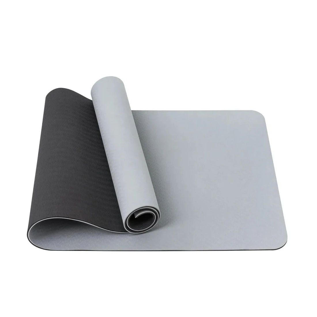 Yoga mat 1/3 inch super thick yoga mat double-sided non-slip, professional TPE yoga mat, suitable for yoga, Pilates and floor ex