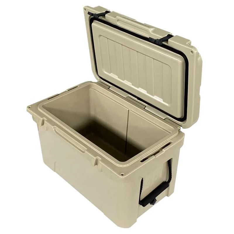 Durable marine fishing icebox plastic ice chest cooler rotomolded coolers box