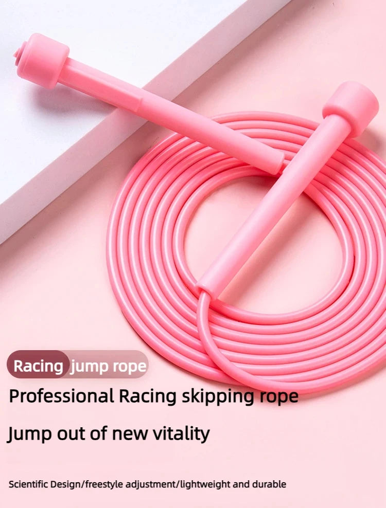 2.8M PVC Peed Skills Skipping Rope Adult Jump Weight Loss Children Sports Portable Fitness Gym Equipment Professional Men Women