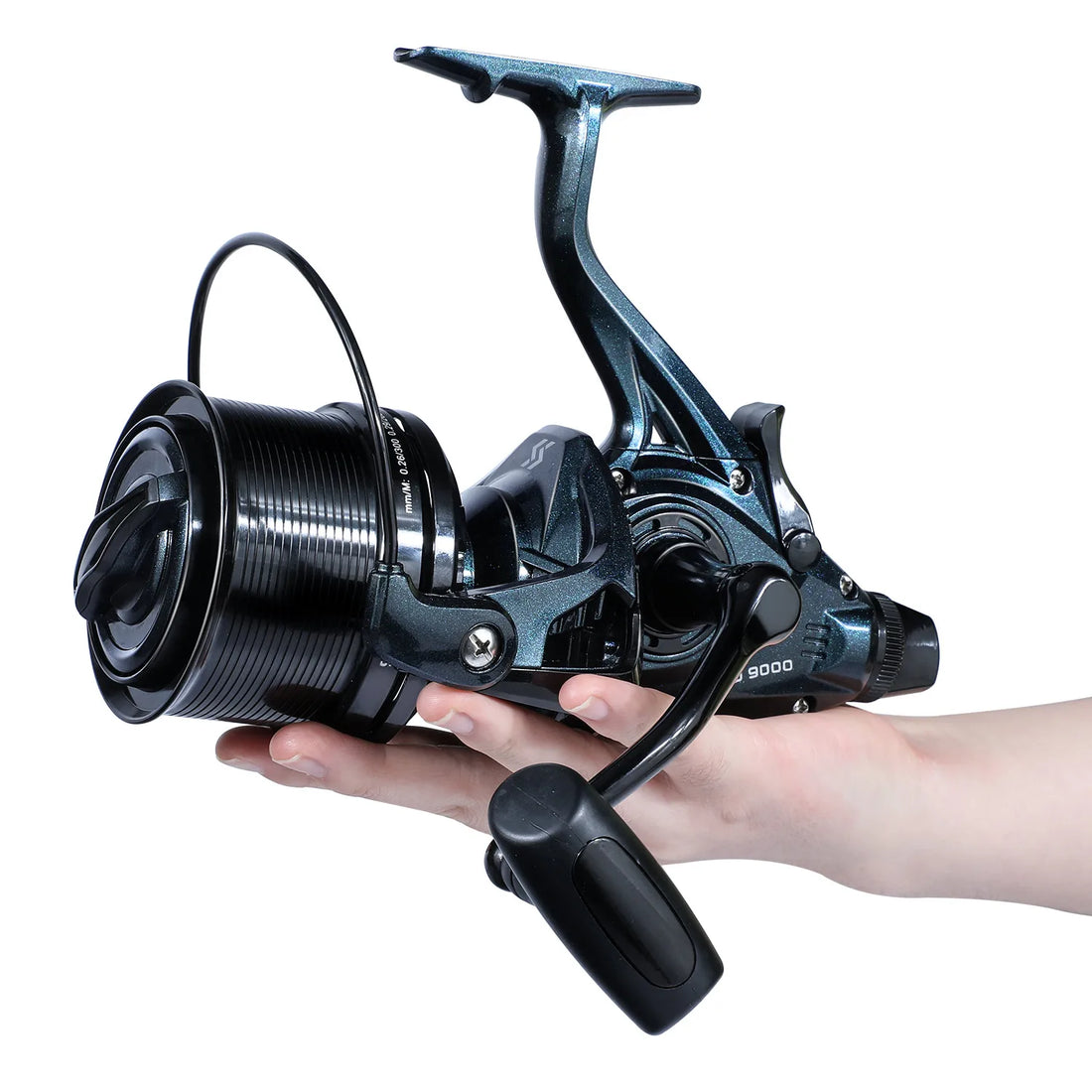 Sougayilang 13+1BB Full Metal Fishing Reel EVA Handle Sea Spinning Reel 25KG Drag Power Carp Fishing Tackles with Free Wire Cup