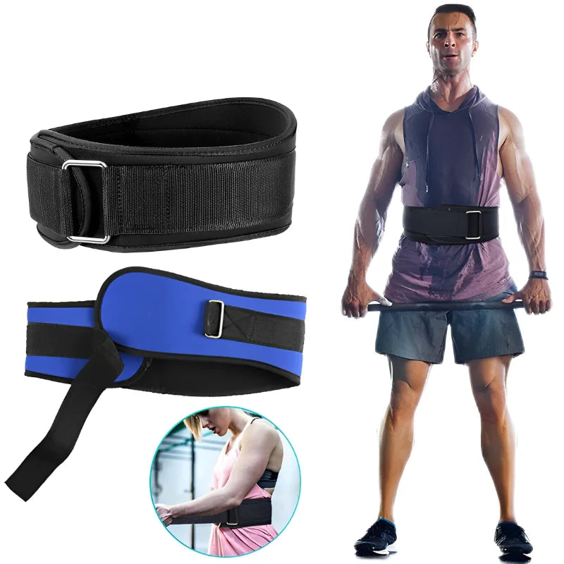 Weight Lifting Belt Workout with Metal Buckle For Men Women Gym Squats Deadlifts Powerlifting Training Fitness Deadlift