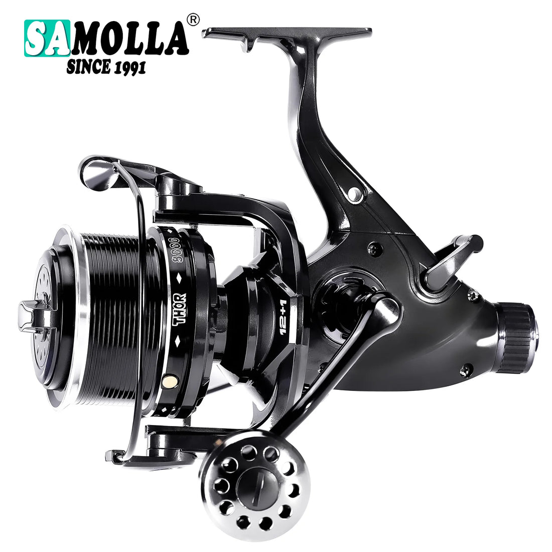 New Carp Fishing Reel Spinning Reels Max Double Drag 27kg 12+1BB Carretilha De Pesca Accesorios Mar Peche En Mer Salt/Freshwater