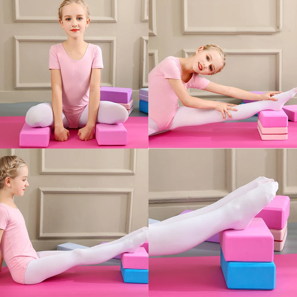 EVA Gym Blocks Foam Brick Training Exercise Fitness Dance Tool Yoga Bolster Pillow Cushion Stretching Body Shaping Yoga Blocks