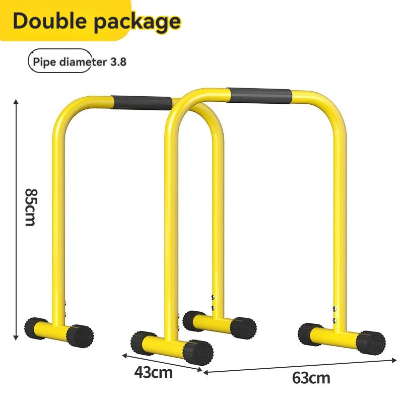 Household indoor parallel bars, adjustable horizontal bars, fitness equipment, pull-ups, arm extension, outdoor split bracket