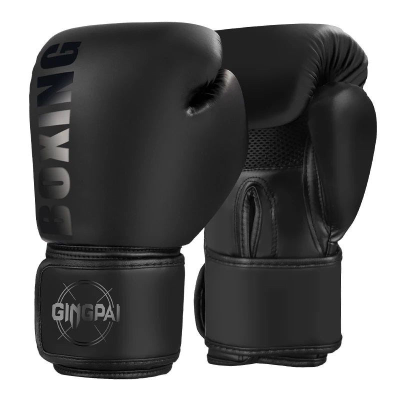 6/8/10/12oz Boxing Gloves Professional Adult Sanda Muay Thai Fighting Gloves Men and Women Training Sandbag Free Fight MMA