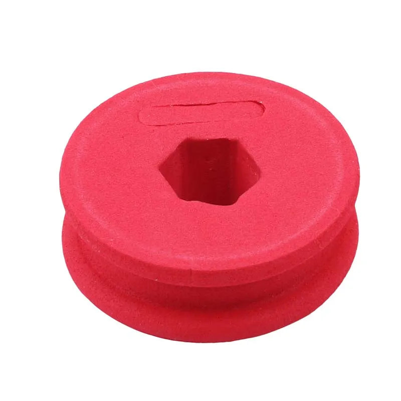 8/16Pcs Foam Winding Board Fishline Shaft Bobbin Spools Tackle Box Red Lines Fish Mainline Assembly Boxes Fishing Accessory