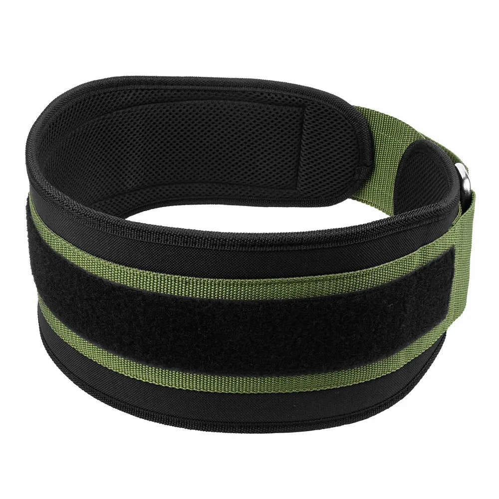 Weight Lifting Belt Back Support Workout Belt with Metal Buckle for Men Women Gym Squats Deadlifts Powerlifting Cross Training