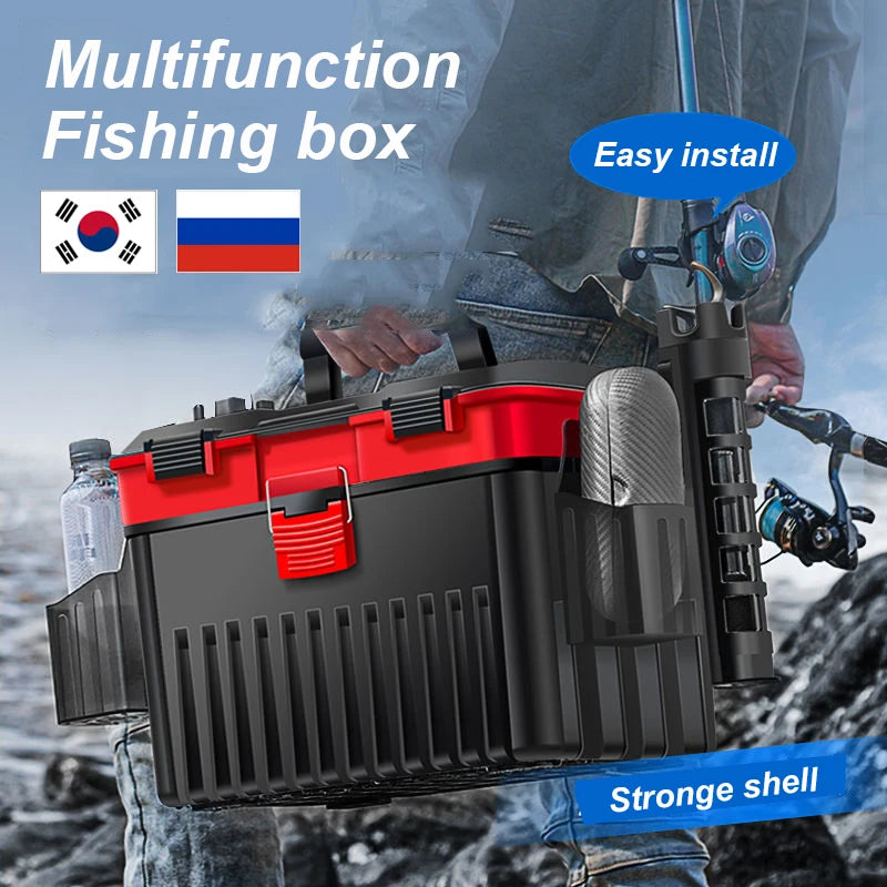 Multifuntion Fishing Ice Box Rod Box Folding Thickening Living Fish Bucket Camping Fishing Tackle Live Fish Tool Boxes 태클박스