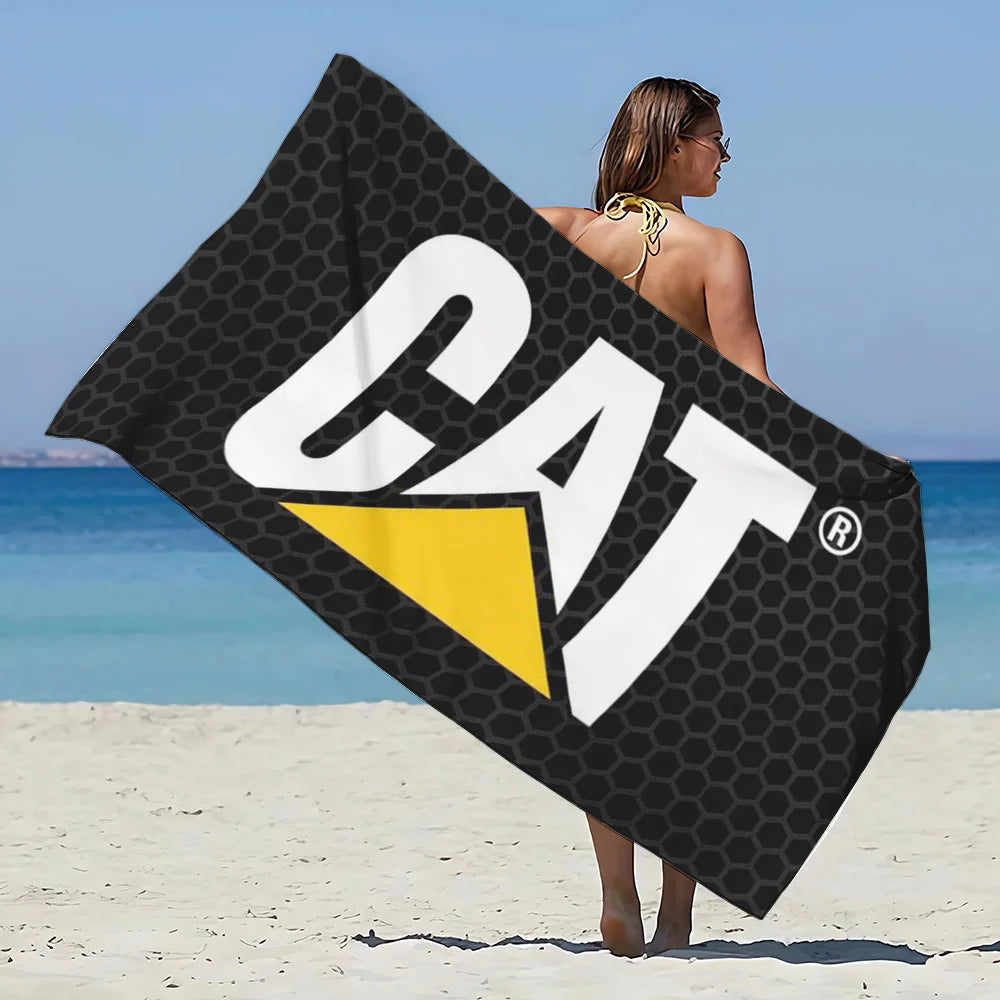 C-CaterpillarS C-CATs Beach Towel Microfiber Sand Free Quick Dry Sandproof Pool Towels Gift for Women Travel Gym Shower Camping