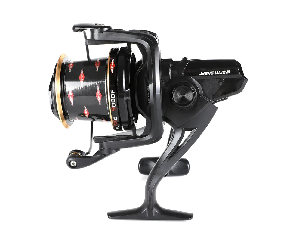 MIFINE ZORRO Spinning Fishing Carp Reel 8000-10000 Series Spool Coil Saltwater Reel 18KG Max Drag Professional Metal 6+1BB Wheel