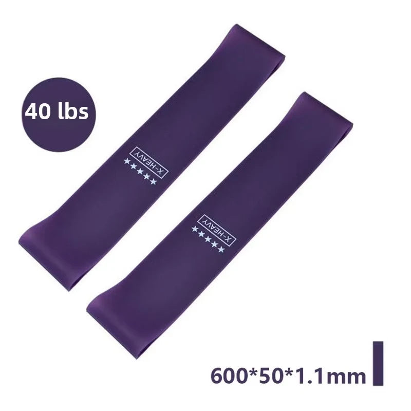 Portable Resistance Band Women'S Squat Hips Tension Bands Gym Yoga Equipment Tension Slim Legs Slim Hands Elastic Circle