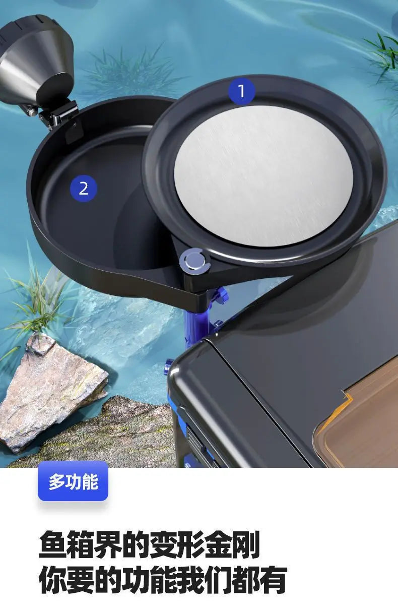 36L New Multifunctional Fishing Ice Box Full Suit Fishing Stools Box Thickening Ice Box Fishing Cooler Seatbox